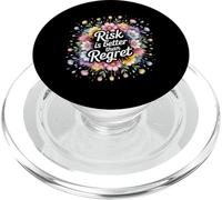 Risk is Better Than Regret Chance Efforts Lessons - PopSockets PopGrip pour MagSafe