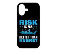 Risk is Far Better Than Regret Scuba Dive Diver Diving Coque pour iPhone 17