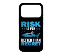 Risk is Far Better Than Regret Scuba Dive Diver Diving Coque pour iPhone 17 Pro