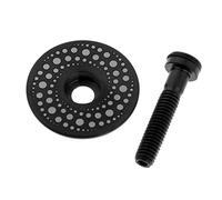 Risk Kit de vis de protection pour casque de vélo en titane Noir/laiteux