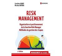 Risk Management: Organisation et positionnement de la Fonction Risk Manager - Méthodes de gestion des risques
