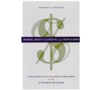 Risks Reputations and Rewards by Herbert M. Kritzer Herbert M. Kritzer (Auteur)
