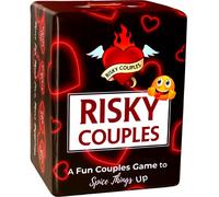 RISKY COUPLES - Jeu de couple super amusant pour rendez-vous galant : 150 défis et questions pour partenaire cadeau romantique d'anniversaire et Saint-Valentin Jeu de cartes pour couple