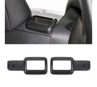 Rislobx Lot de 2 supports de guidage de ceinture de sécurité pour Tesla Model Y, organisateur de ceinture de sécurité arrière en ABS, accessoires d'intérieur automobiles compatibles avec Tesla Model Y