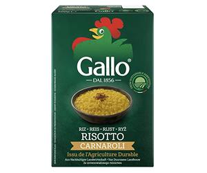 Riso Gallo Carnaroli Riz Haut de Gamme pour Risotto sous Vide 500 g - Lot de 4