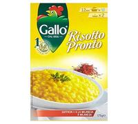 Riso Risotto Gallo Pronto Safran 175G - Paquet de 2