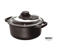 Risoli 097IN/24TP Cocotte Aluminium Die Cast Titanium 24 CM Induction