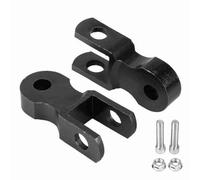 Rison d'amortisseur de moto Dispositif d'amélioration de 5 cm pour le châssis (noir) ajustement universel (Mit Schrauben)