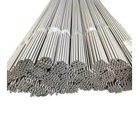 Rison Lot de 5 tiges rondes en titane GR5 6al-4 V 4 x 500 mm