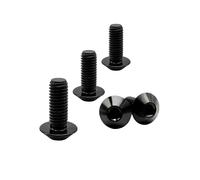 RISON-Titanium Lot de 5 vis à tête hexagonale en titane pour vélo de moto M4 x 0,7 x 12 mm