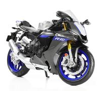 Risopen 1/12 Moto Jouet Compatible pour Yamaha Mini Métal Die-Cast Moto Modèle Collection Cadeau Hommes Enfants Garçons