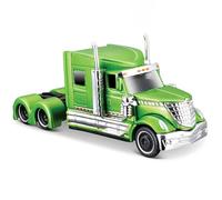 Risopen Camion Jouet, Échelle 1/64 Métaux Modèle de Camion, International Lonestar Jouet de Remorquage Moulé sous Pression Garçon Cadeau et Les Collectionneurs Modèles- Verte