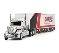 Risopen Camion Jouet, Échelle 1/64 Métaux Modèle de Camion, International Lonestar Jouet de Remorquage Moulé sous Pression Garçon Cadeau et Les Collectionneurs Modèles- Blanche