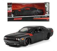 Risopen Compatible avec Dodge Challenger Race Car Model Toy 1:24 Alliage de métal moulé sous pression Cassic Drift Vintage Car Model Maisto Carro Toy Antique Collection Cadeau Adulte