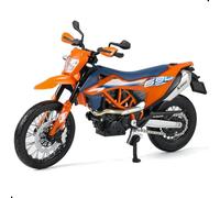 Risopen Dirtbike 1:12 pour 690 SMC R Modèle de Moto Mini Motorcross Toy Mini Motorcycle Model Collection de Jouets ou Cadeau pour Adulte Kid Boy (Orange)