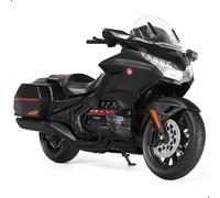 Risopen Modèle de moto 1:12 compatible avec Honda Glodwing Alliage Diecast Moto Modèle Jouet Mini Moto Cadeau (Noir)