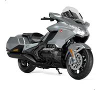 Risopen - Modèle réduit de moto 1:12 - Compatible avec Honda Goldwing - Alliage - Modèle réduit de moto en fonte - Jouet Mini Moto - Cadeau (Gris)