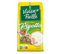 Risotto crémeux et facile à préparer - VIVIEN PAILLE Riz Spécial Risotto étuvé de qualité supérieure, 1kg - Lot de 3