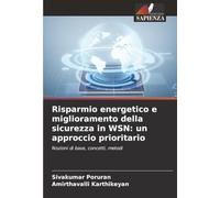 Risparmio energetico e miglioramento della sicurezza in WSN: un approccio prioritario: Nozioni di base, concetti, metodi