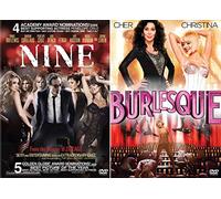 Risqué + Sizzling Musicals: Nine + Burlesque 2 DVD Movie Set Bundle
