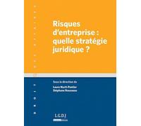 Risques d'entreprise : quelle stratégie juridique ? Stéphane Rousseau (Auteur), Laure Nurit-Pontier (Auteur)