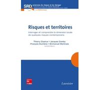 Risques et territoires Interroger et comprendre la dimension locale de quelques risques - François Duchêne - Technique Et Documentation - broché - Livre
