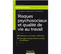 Risques psychosociaux et qualité de vie au travail - Définitions, concepts, méthodes Franck Brillet (Auteur), Isabelle Sauviat (Auteur), Emilie Soufflet (Auteur)
