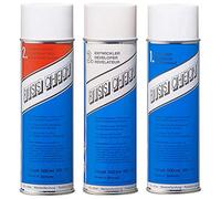 RISS CHECK - Kit contrôle par ressuage 3×500 ml - Spray nettoyant fissures, spray détecteur rouge, spray contraste blanc - Essai non destructif conforme DIN EN ISO 3452-2