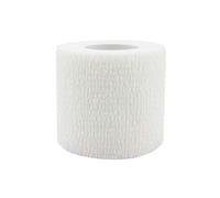 Risscly Blanc 5cm bandage cohésifs, auto bande cohésive,pansements bande cohesive adhesive bandages 6 rouleaux