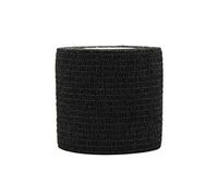 Risscly Noir 5cm bandage cohésifs, auto bande cohésive,pansements bande cohesive adhesive bandages 6 rouleaux