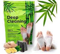 Rissler, 10 Patch Detox Pieds, pour Améliorer la Qualité de votre Sommeil, Patchs détoxifiants plantaires premium, 100% naturels à la poudre de Gingembre recette 2023