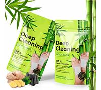 Rissler, 20 Patch Detox Pieds, pour Améliorer la Qualité de votre Sommeil, Patchs détoxifiants plantaires premium, 100% naturels à la poudre de Gingembre recette 2023