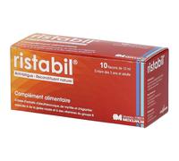 Ristabil complément alimentaire anti-fatigue reconstituant naturel Ampoule(S) Buvable(S) 10x10 ml