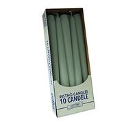 Risthò 56213_24 Bougies en Cire Gris Perle Taille Unique