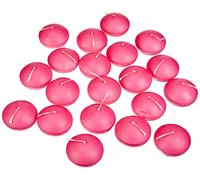 Risthò Bougies flottantes, cire de paraffine, fuchsia, 4.5 cm, 20 unités