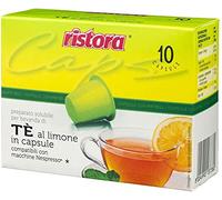 Ristora 60 Capsules de thé citron compatible avec Nespresso