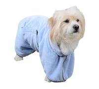 Ristyur Peignoirs pour chien après le bain, serviette absorbante pour chien, séchage rapide, légère, douce, lavable en machine, très absorbante, serviette pour chiens de petite et moyenne taille