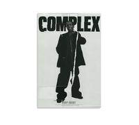 RISUANHENM ASAP Rocky Poster artistique sur toile pour décoration de chambre à coucher, sans cadre, 30 x 45 cm