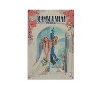 RISUANHENM Mamma Mia! Poster artistique sur toile pour décoration de chambre à coucher, sans cadre, 30 x 45 cm
