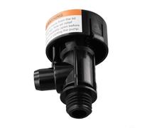 Risveglio 98209800 Vanne d'évacuation d'air pour équipement de piscine Pentair, compatible avec les filtres FNS, & Clear, DE et séries 2000/4000, PVC haute performance pour pièce de rechange, noir