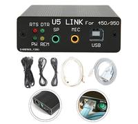 Risveglio Adaptateur USB PC Link Connecteur radio pour Yaesu FT-450D FT-950D FT-991A pour ICOM, pour interface de données CAT avec puce FT232RL et isolation optocoupleur