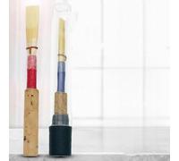 Risveglio Anches de hautbois pour embouchure souple bulrush instrument à vent partie orchestre pratique pour rouge ou bleu 1 pièce rouge