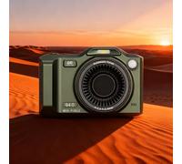 Risveglio Appareil photo numérique 4K avec double objectif avant et arrière, écran HD de 2,8", zoom 18x, connectivité WiFi, photos et vidéos, prend en charge une carte jusqu'à 256 Go