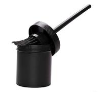 Risveglio Brosse à huile de cheval avec long manche, outil de toilettage équestre en plastique pour soins des pieds, applicateur hydratant pour chevaux, poneys, ânes, essentiels d'écurie, 19 cm