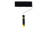 Risveglio Brosse à rouleau de mastic mural de 22,9 cm, peinture texturée en nylon à poils longs, élastique, compatible avec G5AB