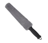 Risveglio Brosse de nettoyage pour intérieur de voiture - Flexible - Pour grille d'aération et suceur plat - Lavable - Outil en polaire corail pour les zones difficiles d'accès pour les voitures