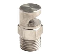 Risveglio Buse sans perche en acier inoxydable 30,5 cm BSP, déflecteur d'angle de pulvérisation de 140 à 170 degrés pour systèmes d'irrigation, de refroidissement et de brumisation de jardin