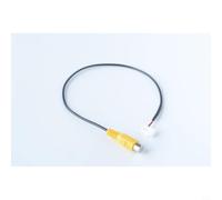 Risveglio Câble d'entrée de caméra de recul pour systèmes audio Alpine, câble adaptateur RCA vers entrée directe, pour X801D-U X108A INE-W997D W900C, cordon noir de 22 cm