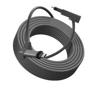Risveglio Câble Ethernet pour Starlink Gen 2 V2, ligne de rechange RJ45 1200 Mbps, en PVC résistant aux intempéries, noir (10 m)
