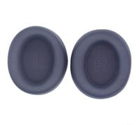 Risveglio Cache-oreilles de rechange pour écouteurs Anker pour Soundcore Life Q30, coussinets en cuir protéiné souple, housses noires légères (bleu)